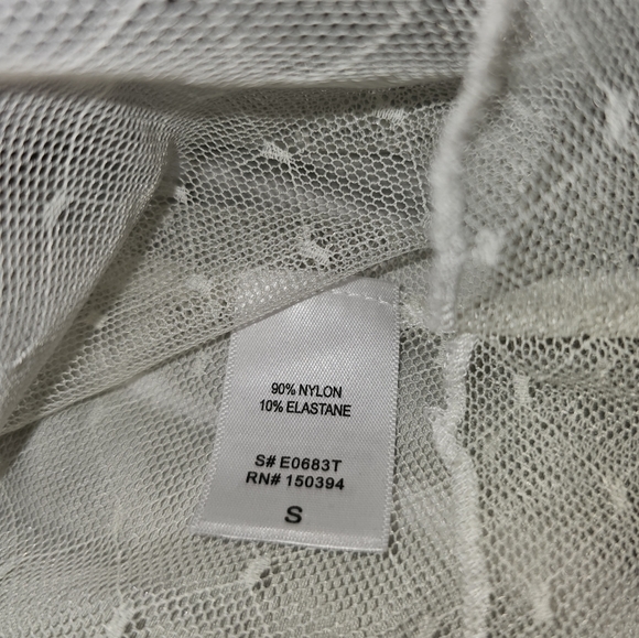 Show me your Mumu, Women's Size Small Sheer Blouse - Picture 10 of 10